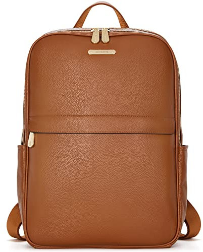 BOSTANTEN Leder Rucksack,15.6 inch Laptop-Rucksäcke Casual Daypack Stadtrucksack Backpack Daypack