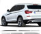 Türseite Akzent Oben Streifen Aufkleber Taillenlinie Körper Aufkleber Grafiken Vinyl Dekoration, für BMW X3 M F25