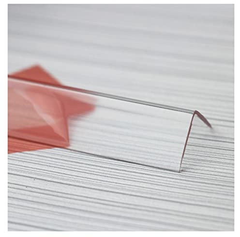 eckschutzprofil eckschutzkanten Klarer Kunststoff Wand Ecke Schild Guards, Collision Proofing Corner Trim Strip mit Selbstklebender Rückseite für Schutz Tapeten Risse (Size : 150cm/59in)