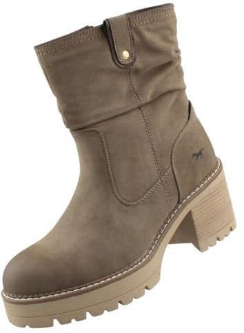 MUSTANG Damen Stiefel gefüttert Braun, Schuhgröße:EUR 40