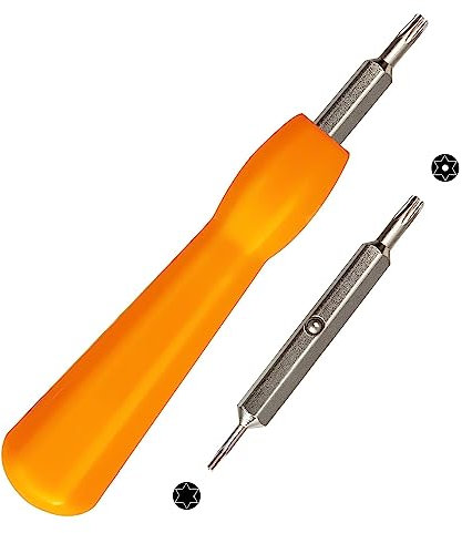 Ring Doorbell Screwdriver Replacement,SAREAL Double-Ended Screwdriver Bit Set with Torx T6 T15,Fit Video Doorbell, Video Doorbell 2, Pro and Elite