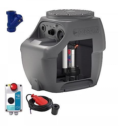 Kit Station De Relevage Pedrollo Sar 250l Vxm 10/50 Complet 220v 18 M3/h