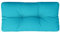 vidaXL Coussin de Palette Turquoise 80x40x12 cm Tissu, Coussin, Coussin de canapé, Coussin de Chaise, Coussin extérieur, Oreiller de Dos