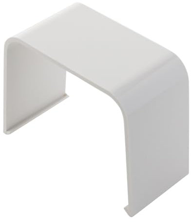 Joint d'intersection raccord goulotte clim - 80x60mm - Blanc Ral 9001 - Zenitech