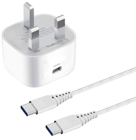 25W USB C Fast Charger Plug With 2M Cable For Samsung Galaxy A55 5G/A54 5G A25/A16 A14 A56 A05S/A23 5G/A33 5G/A52 5G/A52S 5G/M23 5G/M53 5G/M33,Z Fold 4 5/Z Filp 6,Type C Wall Adapter Charging Block