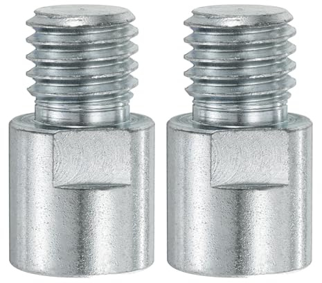 sourcing map 2pcs 5/8-11 Female to 5/8-11 Male Adapter Polisher Adaptor Connecting Rotary Tool Attachment Thread Adapter Conversion Tool for Diamond Core Bit Polishing Pad Wheel