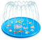 Mineup Tapis anti-éclaboussures de 170 cm pour enfants, tapis de jeu à saupoudrer et éclabousser, tapis d'arrosage gonflable pour fête en plein air, piscine pour enfants à partir de 3 ans, jouets