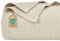 PHF Couverture gaufrée 100 % coton - 230 x 270 cm - Légère et respirante - Parfaite pour l'été - Certifié Oeko-TEX® - Qualité de linge d'hôtel - Idéal pour le canapé, le lit, le lin