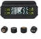 Accurate Tire Pressure Monitoring System with Solar Powered TPMS, External Sensors (voice)