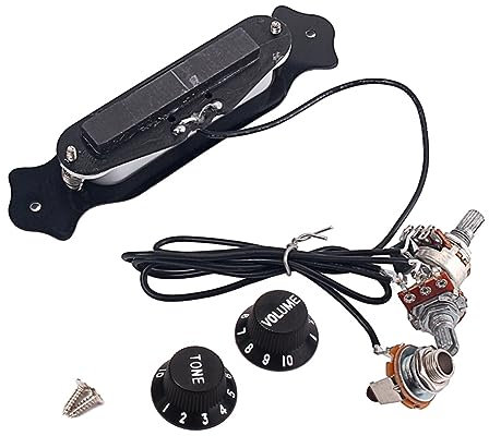 Milisten De Boca Pre-boca Guitarra Eléctrica Cuerdas Preamplificador Control Magnético Durabilidad