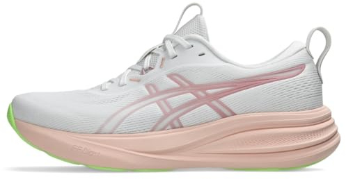 ASICS Damen Gel Pulse 17 Sneaker, Weiß Perlrosa, 43.5 EU