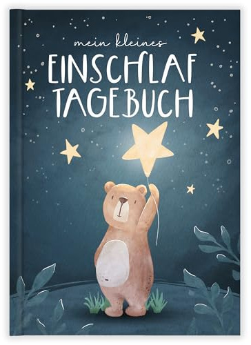 Gefühlstagebuch Kinder, Einschlaf-Tagebuch, Abendroutine Kinder, ab 4 Jahren, Umgang mit Emotionen, Dankbarkeitstagebuch für Kinder, DIN A5