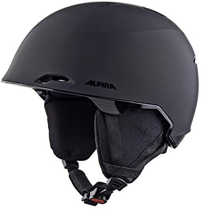 ALPINA MAROI - Sicherer, Bruchfester & Individuell Anpassbarer Skihelm Mit waschbarem Innenfutter Für Erwachsene, black matt, 61-64 cm