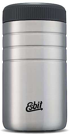 Esbit Thermobehälter Majoris für Essen - Warmhaltebehälter 550 ml - aus Edelstahl für warme und kalte Speisen - in Silber
