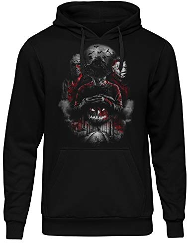 Uglyshirt89 Nightmare Gang Männer und Herren Kapuzenpullover | Freddy Michael Myers Jason Voorhees (L)