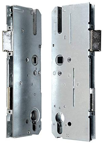 KFV Reparatur Schlosskasten Hauptschloss AS 8250 Dornmaß: 55mm (52mm) / Entfernung: 92mm, incl. SN-TEC® Montagematerial zum Schrauben und Nieten & SN-TEC® Montageanleitung