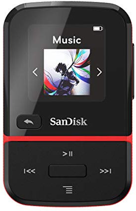 SanDisk Clip Sport Go 16GB MP3 Player Red