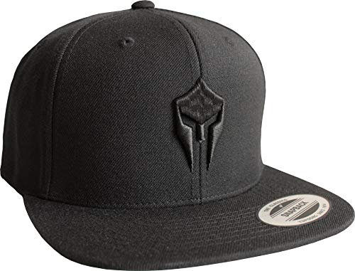 Gym Cap Flexfit Snapback : Sparta - Spartan Kappe Herren & Damen (Schwarz)