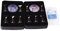 2 Set Magnetic Nail Tips Stand Holders Prefessional Manicure Tools Set Magnetic Alloy Nail Art Tip Practice Stand Set for Salon DIY and Practice Manicure (Pink and Purple)