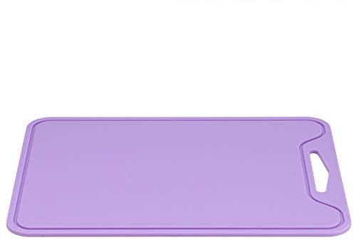 Planche à découper en silicone de qualité alimentaire, planche à découper flexible pour la cuisine à domicile, violet