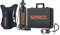 SMACO Bouteille de Plongée Mini Scuba de 2L, Durée de Fonctionnement de 25-30 Mins, Portable Kit de Réservoir de Plongée Cylindre de Plongée pour Divertissement sous-Marin/Travail, Paquet B, Noir