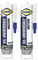Set 2 pezzi Silicone Universale Trasparente acetico antimuffa SIL-UNIVERSALE 2x280ml BOSTIK