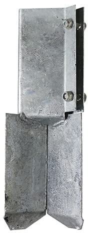 TIMCO Concrete in Shoe Bolt Post Support Bolt Secure Hot Dipped Galvanised - 75mm