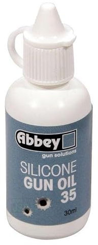 Farm Cottage Brands Abbey Silicone Gun Oil 35 supplied in a 30ml dropper bottle