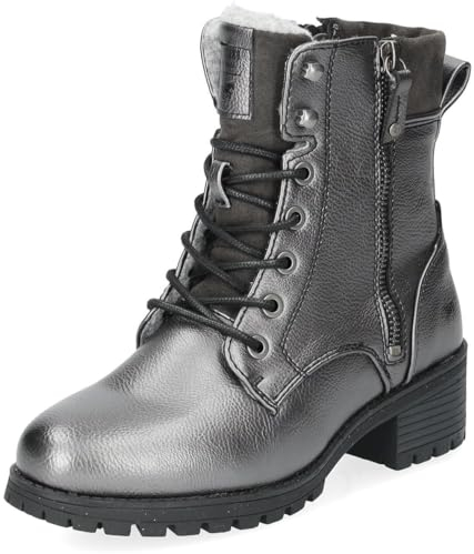 Mustang Damen 1435-608 Stiefelette, dunkelgrau, 41 EU