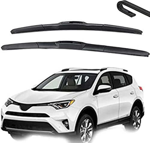 Piezas de limpiaparabrisas, 2 uds,juego de escobillas limpiaparabrisas de ventana delantera para Toyota para RAV4 MK4 2013 2014 2015 2016 2017, escobillas limpiaparabrisas de coche de 26 + 16
