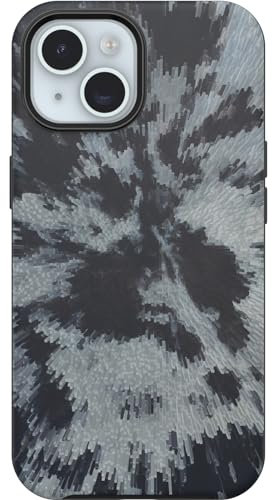 OtterBox iPhone 13, 14, 15 Symmetry Series Case - BURNOUT SKY (Black), MagSafe Compatible, Slim, Polycarbonate, Synthetic Rubber, Raised Edges Protect Camera & Screen