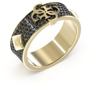 Guess Jewellery Man Ring JUMR03232JWYGBK64, Einheitsgröße, Metall, Kein Edelstein