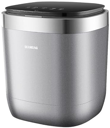 LINCYS Small Drum Washing Machine, Integrated Washing Dehydration And Drying Fully Automatic Cleaning Machine 7l Large Capacity, 260w Nderwear Cleaning Machine