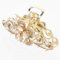 WOFASHPURET Pince à Cheveux Décorative Avec Strass Pince à Griffes Pour Chignons Accessoires De Coiffure Glamour