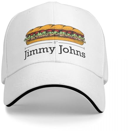 QFLLQLFF Basecap was ist Ihre Größe in Jimmy Johns Cap Baseball Cap Cap männlich Baseball Cap Männer Frauen Geschenk
