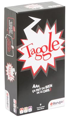 Bandjo! - Taggle ça Fait du Bien de Le Dire - Jeu- Ambiance- Entre Amis -Cartes - Dialogues Déjantés - A Partir de 14 Ans