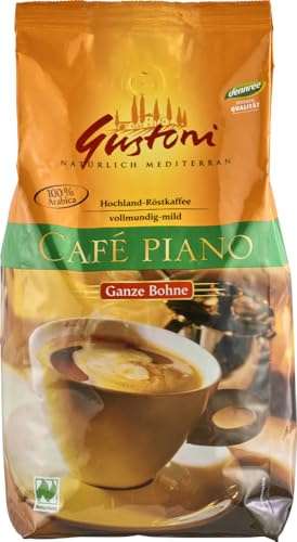 Café piano, ganze Bohne 12 x 1 kg