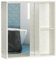 HOMCOM Armario de Baño con Espejo Armario con Espejo para Baño con Estantes Mueble para Baño Estilo Moderno 63x15x65 cm Blanco