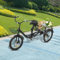 Apriltop 7 Gang 3 Rad Fahrrad für Erwachsene, 20 Zoll Faltbares Dreirad mit Schloss, Max Belastung 130Kg, für 5,09-5,74 Fuß Hoch, Schwarz