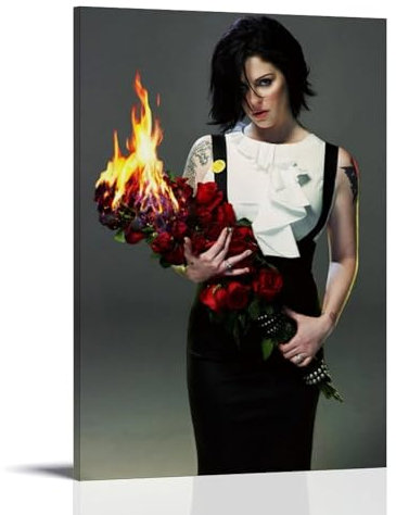 ouweri Brody Dalle Sänger-Poster, Gemälde auf Leinwand, Wandkunst, Rollbild, Druck, Wohnzimmer, Wände, Dekoration, Zuhause, 60 x 90 cm