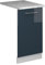 Vicco Panel Frontal del lavavajillas Fame-Line, Azul Oscuro Alto Brillo, 45 cm, ET Mármol