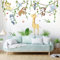 Gsrhzd Wandtattoo, Wandtattoo Kinderzimmer Tiere, Wandsticker Kinderzimmer, Wandaufkleber Kinderzimmer, Kinderzimmer Wanddeko, für Wanddekoration