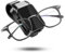 SUNNIFLY Brillenhalter für Auto Sonnenblende, Snap-on Sonnenbrillenhalter Auto, Passend für die Meisten Sonnenbrillen, Kurzsichtige Brille (schwarz)
