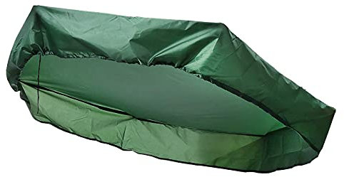 Sandkasten Abdeckungen - Oxford Stoff Grün Sandkasten Abdeckplane mit Kordelzug, Wasserdicht staubdicht Sandkasten Abdeckung für Sandkasten Pool (180×150cm)