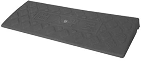 Tumnea Bordsteinrampe Schwellenrampe Rollstuhlrampe Auffahrrampe Auto Kunststoff Tragbare Bordsteinrampe Anti-Rutsch leichte Schwellerrampe für Auto Anhänger LKW Fahrrad