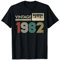 Classic 1982 Vintage Birthday Cassette Est 1982 Edition T-Shirt