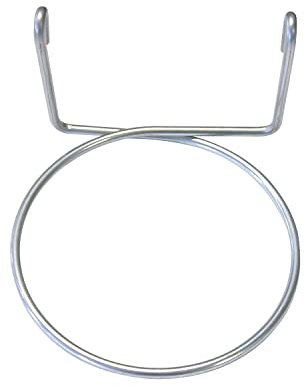 bellissa Fermo Wandhängesystem Garten - Ø 12 cm Hänger Set (3 Stück), Befestigung für Blumen und Pflanzen im Topf, aus verzinktem Stahl, max. 2,5 kg