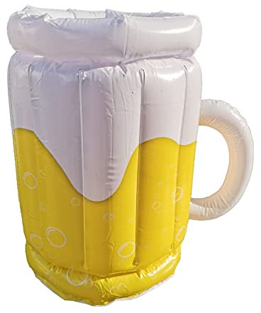 Boccale da birra gonfiabile per feste per adulti, decorazioni per feste, feste in spiaggia e piscina
