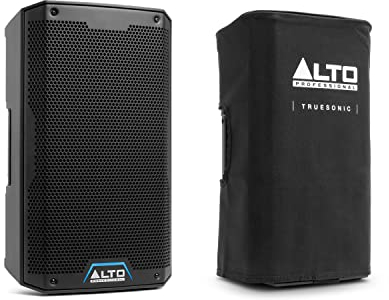 Alto Professional TS408-2000W 8 Active PA Speaker with 3 Channel Mixer, Bluetooth Streaming and Durable Slip-on Cover for TS408 Active Powered PA Speaker