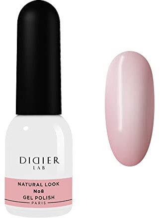 DidierLab - Premium UV Nagellack Natural Look No8 - UV Gel Nagellack - Farbgel für Gelnägel - Auftrag von 1 oder 2 Schichten Gel Nägel - Jelly Nail Polish - Leicht Aufzutragender Gel Polish